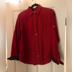 Red shirt, Ralph Lauren